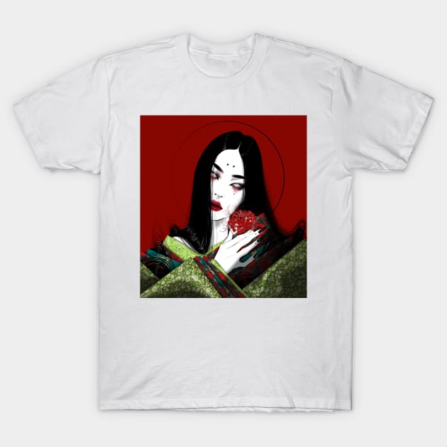 Spider Lily T-Shirt by MaliceGhoul